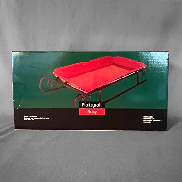Pfaltzgraff Other - Red Sleigh Serving Platter